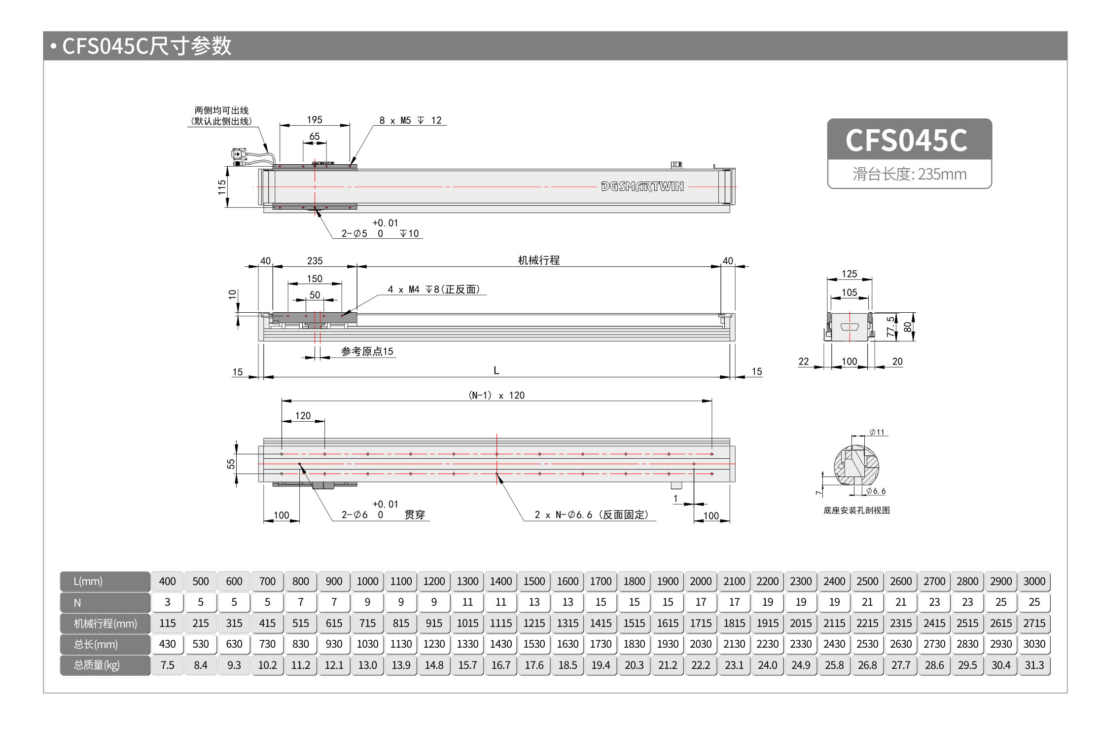 智贏直線模組LMS99  045C 產品尺寸.jpg
